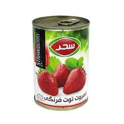 سحر کمپوت توت فرنگی قوطی 420گرم